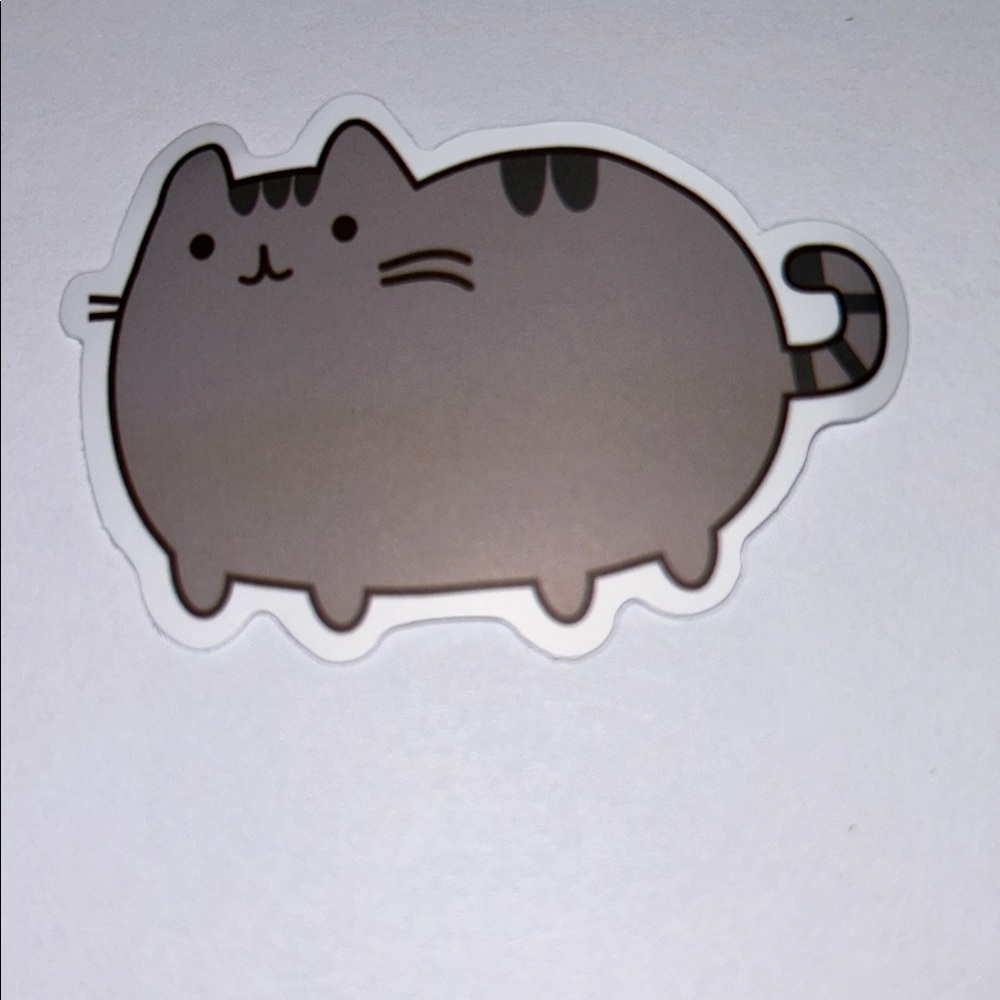 Pusheen Gray Cat Sticker
